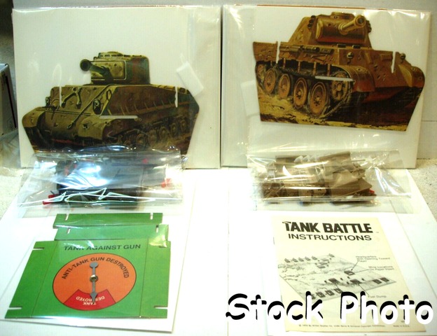 Tank Battle Game © 1975, Milton Bradley 4580